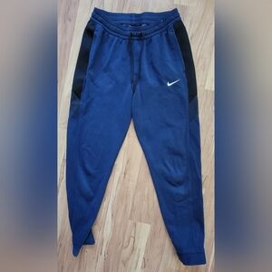 Nike Showtime Basketball Gym Joggers Pants Navy Blue Large